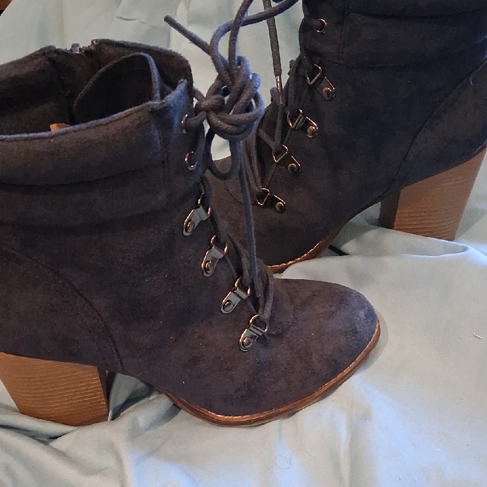 Navy Colored Boots